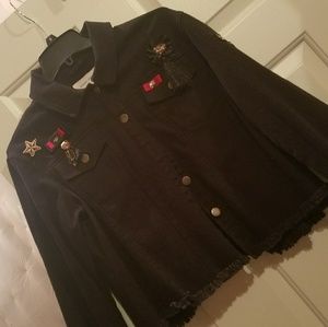 Adorable Swing Embellished Jacket